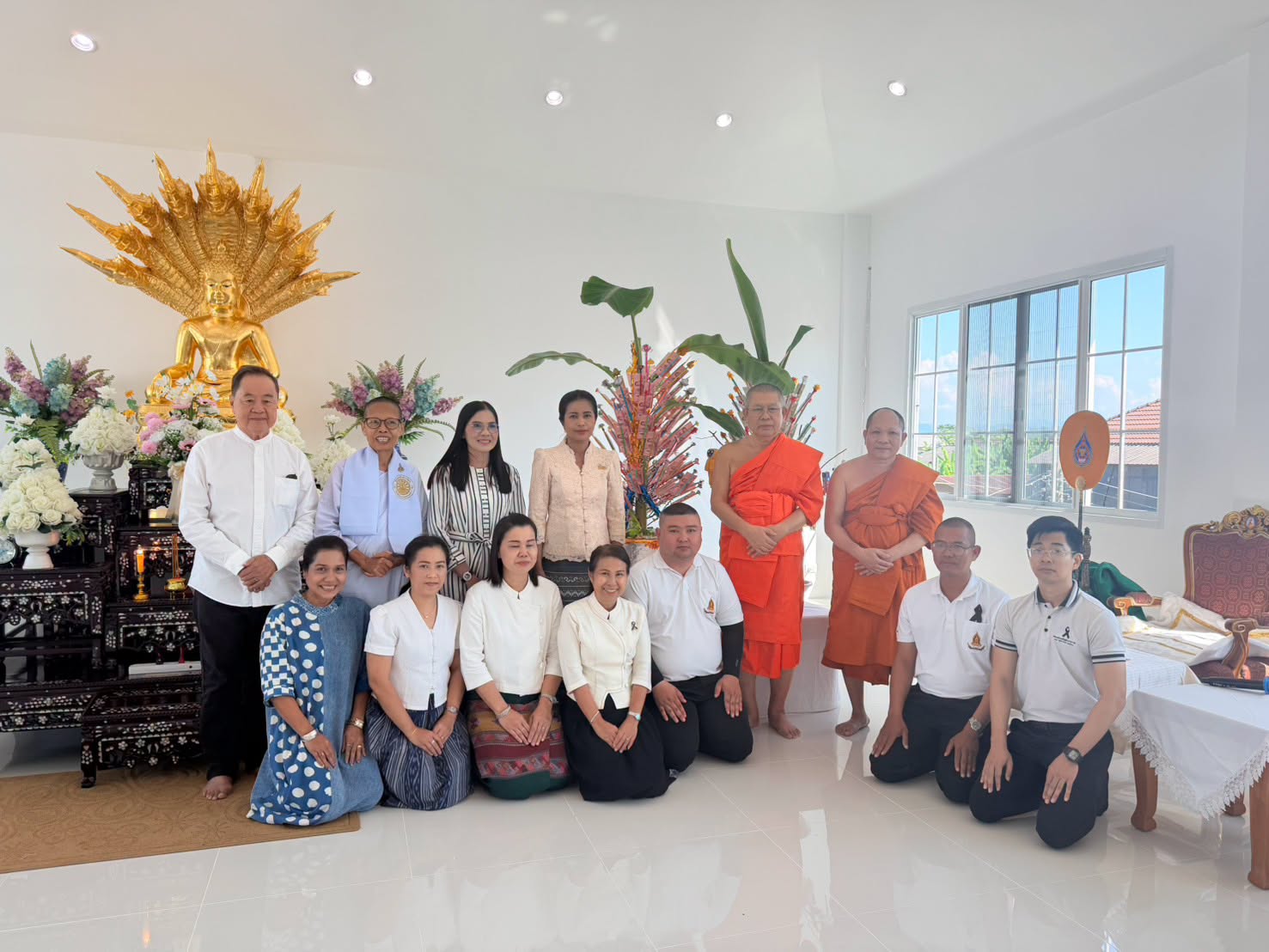 รองผู้ว่าฯ น่าน เป็นประธานฝ่ายฆราวาสในพิธีทอดผ้าป่าสายธรรมสามัคคี วัดมิ่งเมือง ระดมทุนสร้างลิฟต์อำนวยความสะดวกแก่พระสงฆ์และผู้ปฏิบัติธรรม